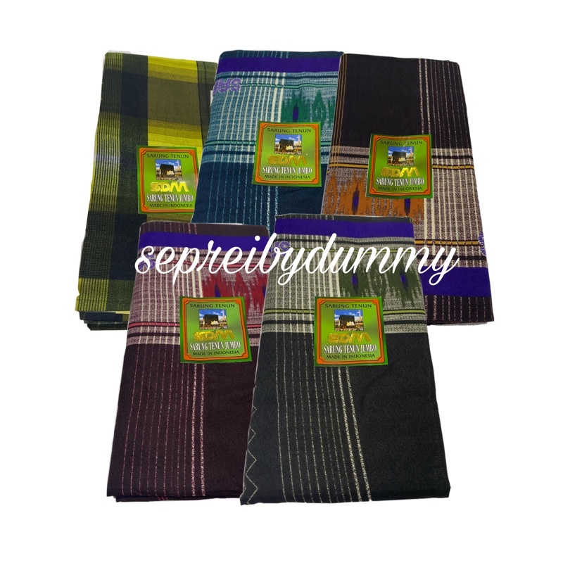 Sarung Samarinda 210 Anak Tanggung SD SMP merk SDM motif kembang BHS goyor lemas murah berkualitas