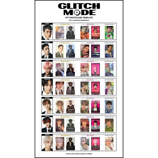 PC GLITCH MODE NCT DREAM MUMO