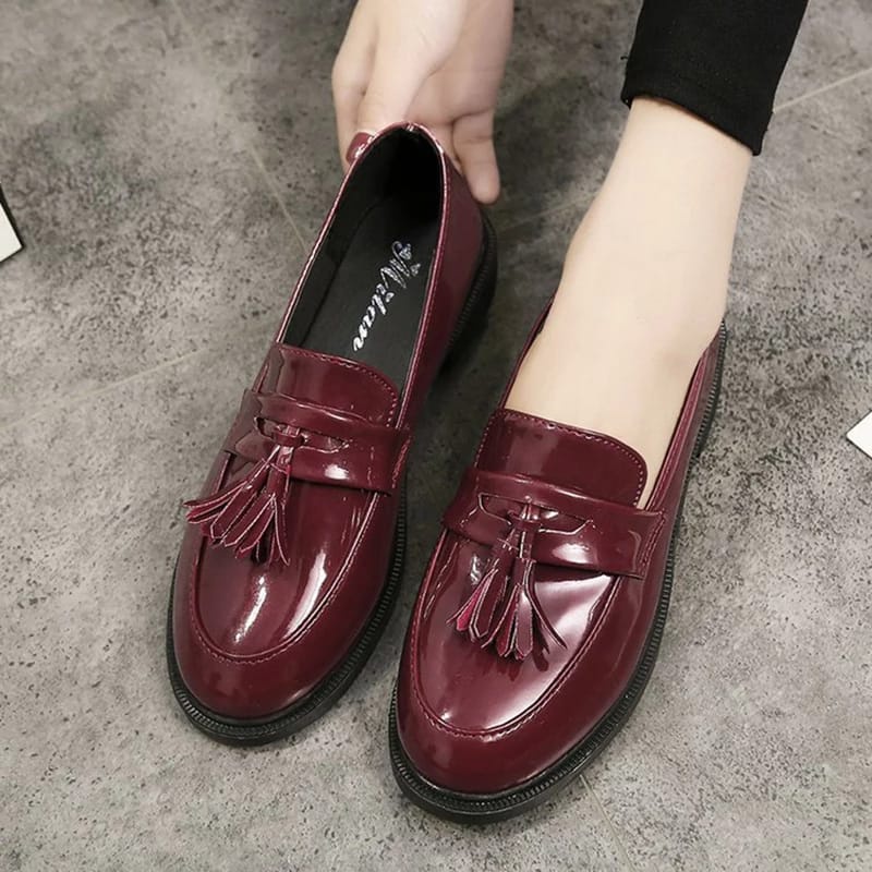 SEPATU WANITA LOAFER / SEPATU DOCMART BEST SELLER PREMIUM 004