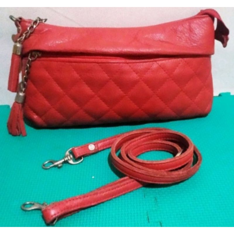 preloved Sling bag  wherever you go i Will go with you