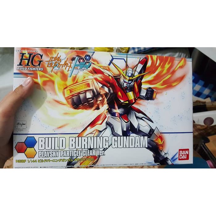 HGBF Build Burning Gundam Clear Version