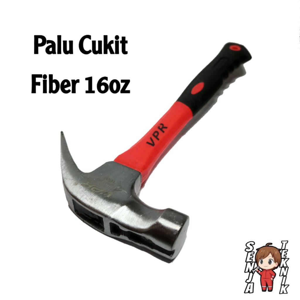 Palu Cukit Gagang Fiber 16oz - Palu Kambing Fiber 16oz