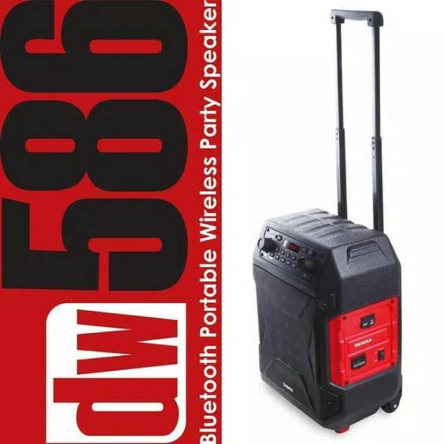 Speaker Bluetooth Karaoke Outdoor BiG Sound Dazumba DW586