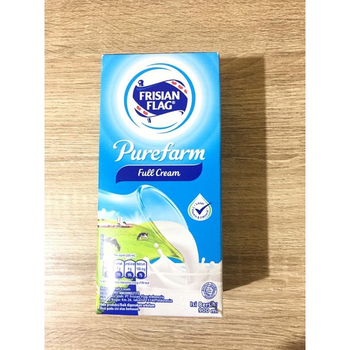 

(BISA COD) Frisian Flag Purefarm Full Cream 900ml - KARTONAN TERUJI Kode 775