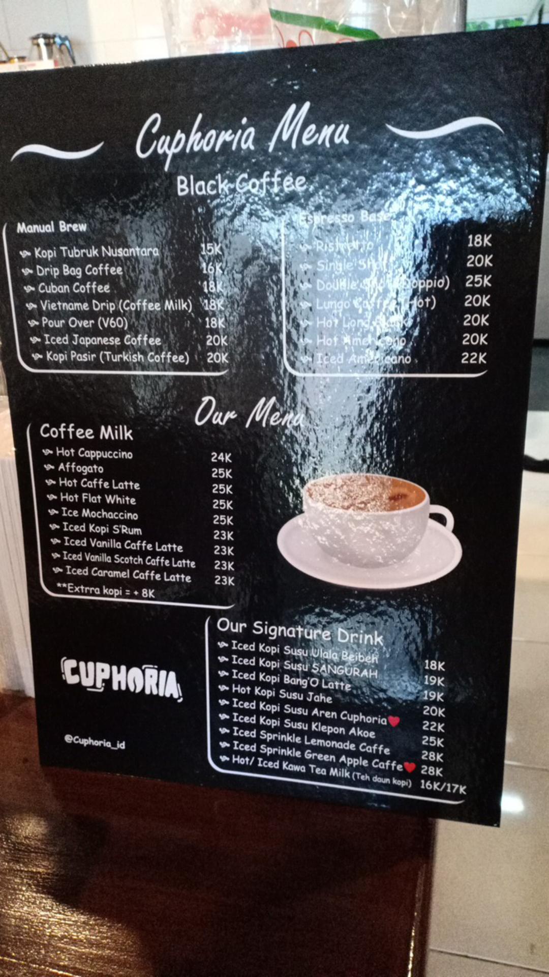 Menu Board Resto/kedai/kafe