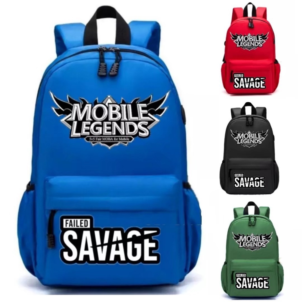 NEW TAS RANSEL BACKPACK SEKOLAH MOBILEGEND ML / RANSEL ANAK SEKOLAH ESPORTS GAMES / BACKPACK ANAK RANSEL