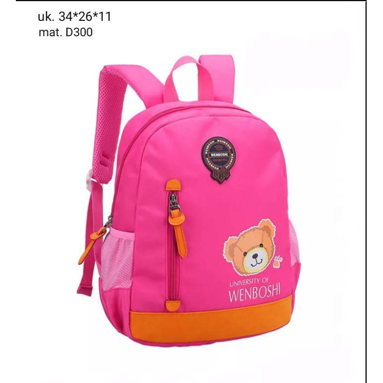 TAS RANSEL MINI ANAK TEDY BEAR TAS SEKOLAH ANAK