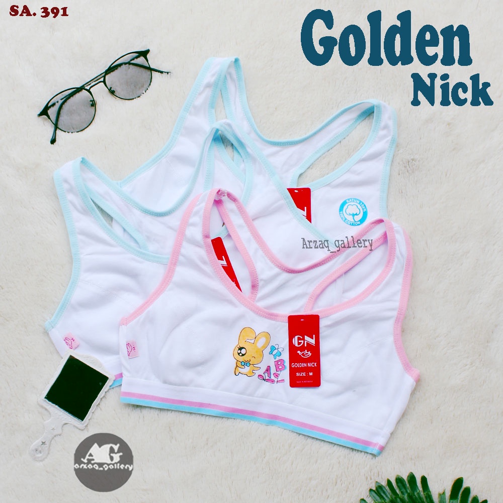 1 Pcs - Miniset Golden Nick SA 361 /391 | Bra Miniset Anak Perempuan | Pakaian Dalam Anak Perempuan | Miniset Anak| Bh Miniset |