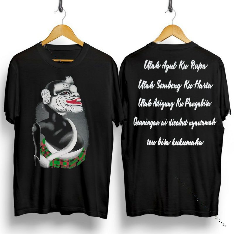 Kaos Distro wayang sunda / kaos wayang sunda / kaos wayang / kaos sunda / kaos gambar wayang sunda
