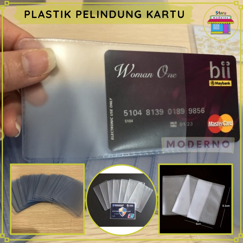 

Plastik Pelindung Kartu Identitas Plastic Cover ATM Id Card