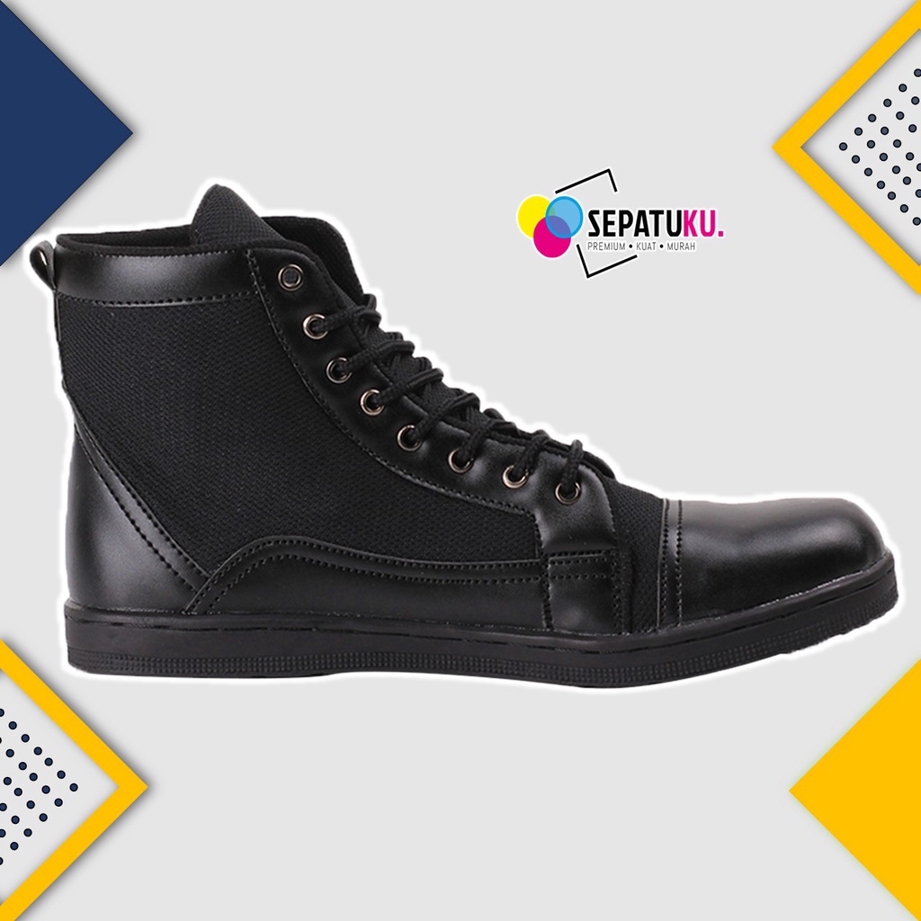Sepatu Boots Sepatu Safety Pria Shoes Safety Premium Murah Keren - Gohan-5