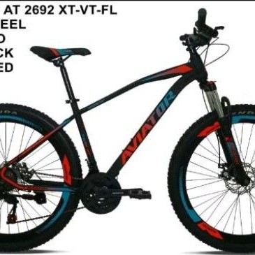 Termurah sepeda gunung mtb 27.5 Aviator 2692 XT VT FL 24 speed