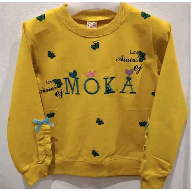 SWEATER ANAK PEREMPUAN USIA 4-11 TAHUN - SWEATER ANAK IMPORT / KAOS ANAK PEREMPUAN