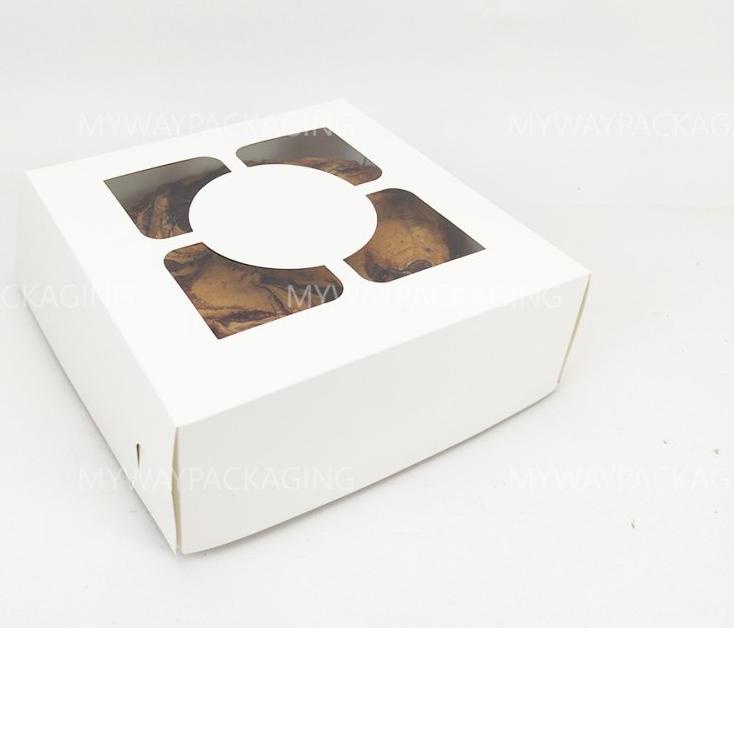 

[10PCS] Dus Kue 22 x 22 x 8 Untuk Dus Roti, Box Donat, Dus Kue Full Laminating