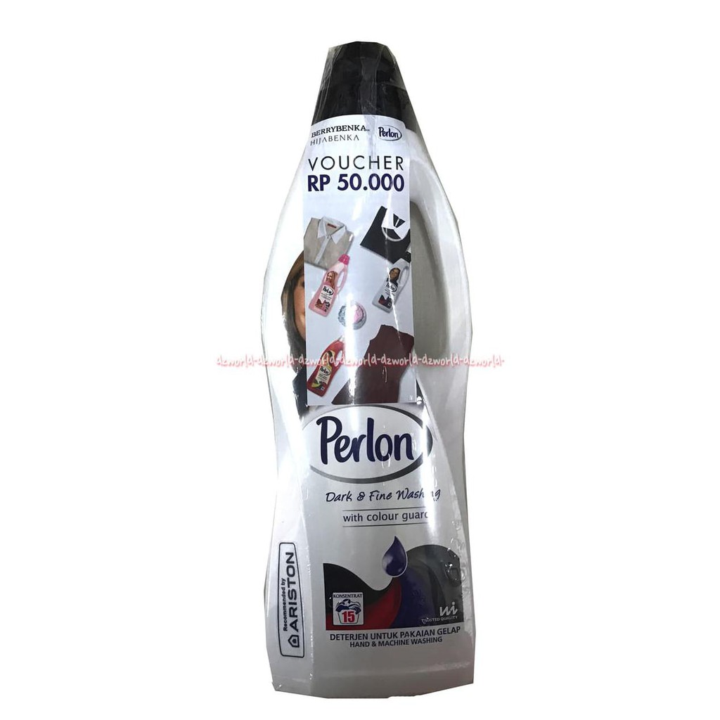 Perlon Dark & Fine Washing Deterjen Husus Untuk Pakaian Warna Gelap