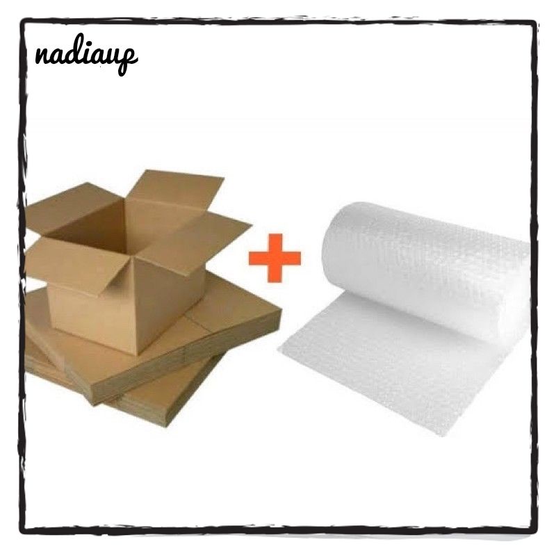 

Extra Packing Kardus & Bubble Wrap