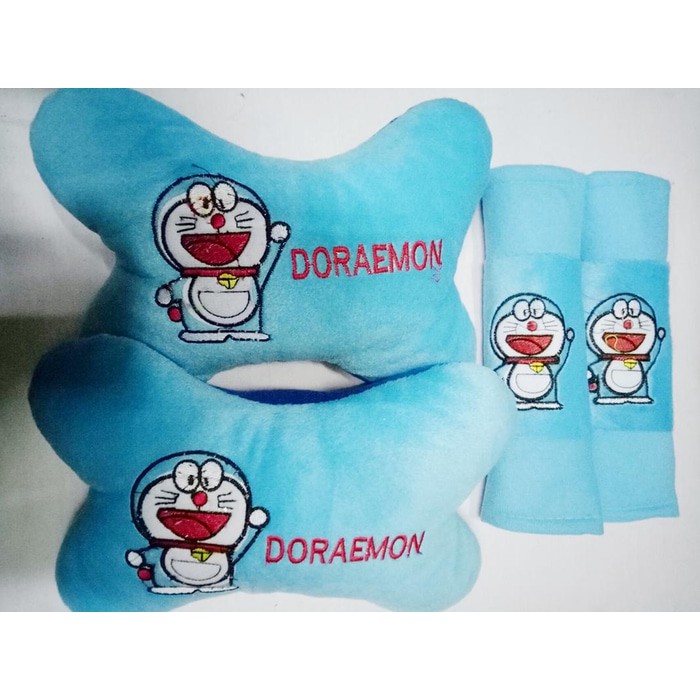 Bantal Mobil 2 in 1 Doraemon