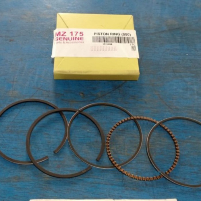 Piston Ring Per Seker Seher Yamaha MZ175 MZ 175 Oversize 0.50 0,50 mc