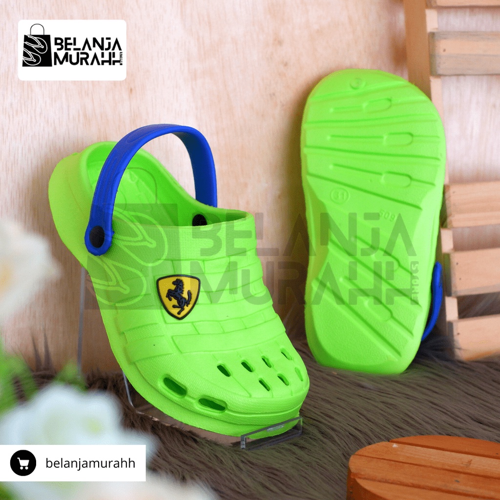 Sandal Kodok Anak Sandal Baim Sandal Bakpao Anti Slip Dan Ringan 30 S/D 35