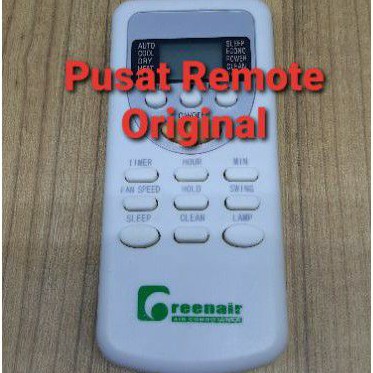 REMOTE REMOT AC GREENAIR ORIGINAL ASLI