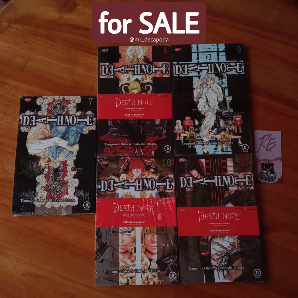 Ascension  death note 7-11 set the croron crown prince of darkness chocolate girl Summer Time in Ede