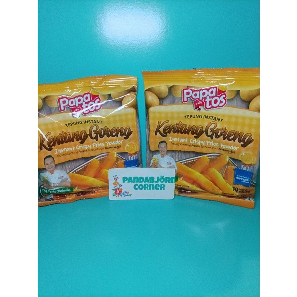 Tepung Instan Kentang Goreng Papatos