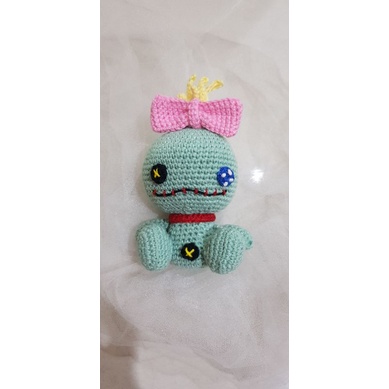 boneka rajut scrump ( stitch)