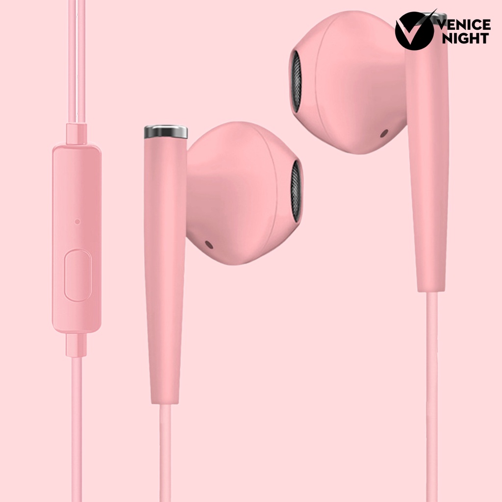 (VNEP) (Berkabel) Earphone In ear Super Bass Ergonomis Dengan Kabel Jack 3.5mm