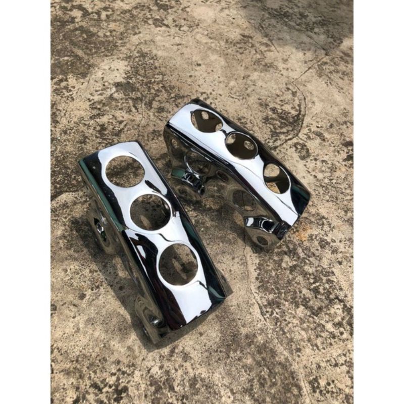 PANGKON MESIN MEGAPRO CHROME TEBAL ORI