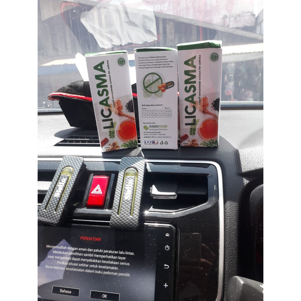 LICASMA Madu herbal obat asma, 100% Original sesak nafas, batuk berdahak Bronkhitis tenggorokan Ispa-3