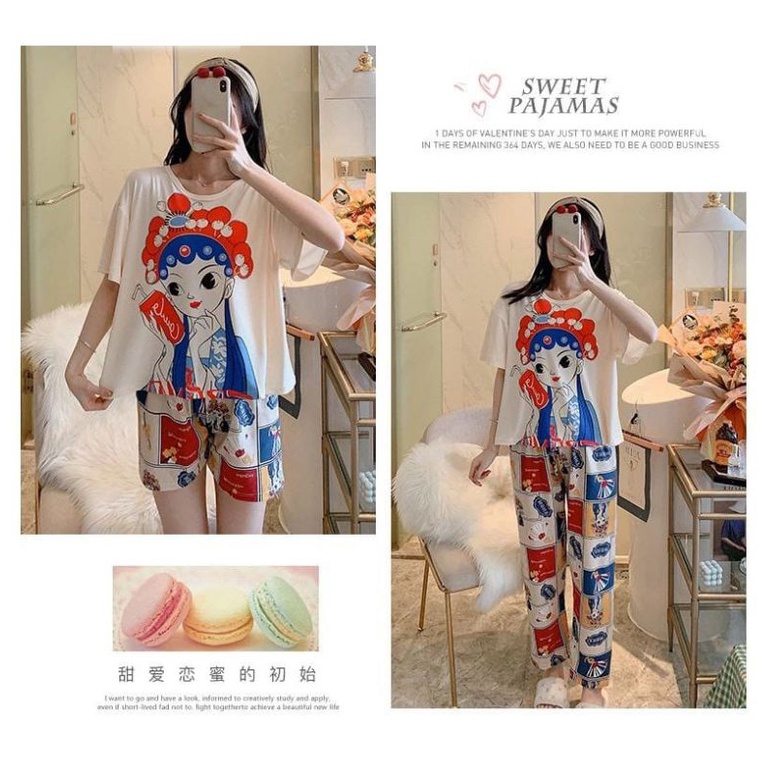 Piyama Dewasa 3in1 Import