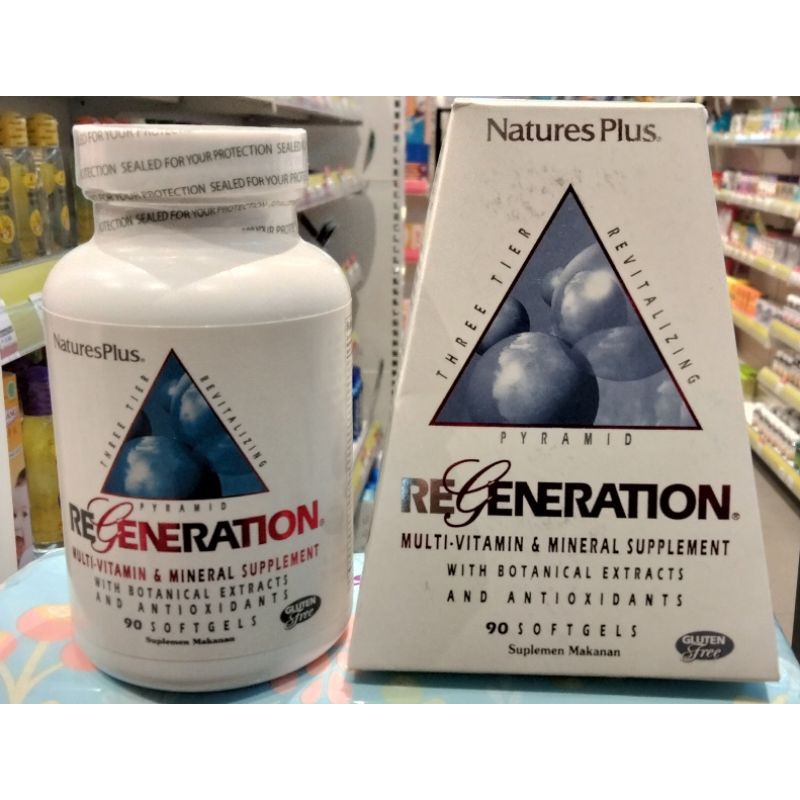 NATURE PLUS REGENERATION VITAMIN MENAMBAH ENERGI,DETOX,REFITALISING