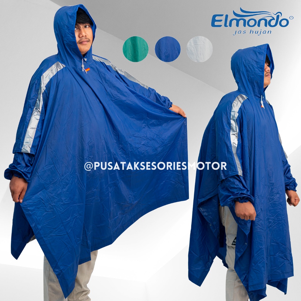 Jas Ujan Elmondo Ponco Lengan Jas Hujan Poncho Dewasa Mantrol  Jas Hujan Ponco Mantel Ponco Lengan J