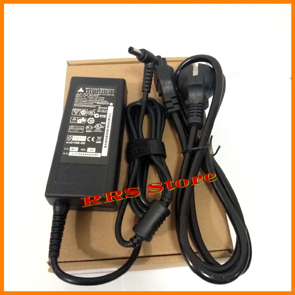 Adaptor Charger Laptop Original Delta Axioo 19v 3.42a Ukuran Konektor : 5.5*2.5mm Type - Axioo Mnc