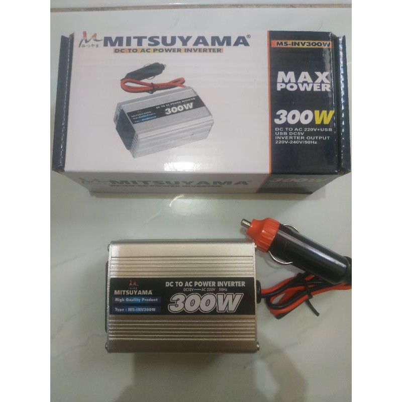 Power Inverter 300Watt Inverter Mitsuyama 300W