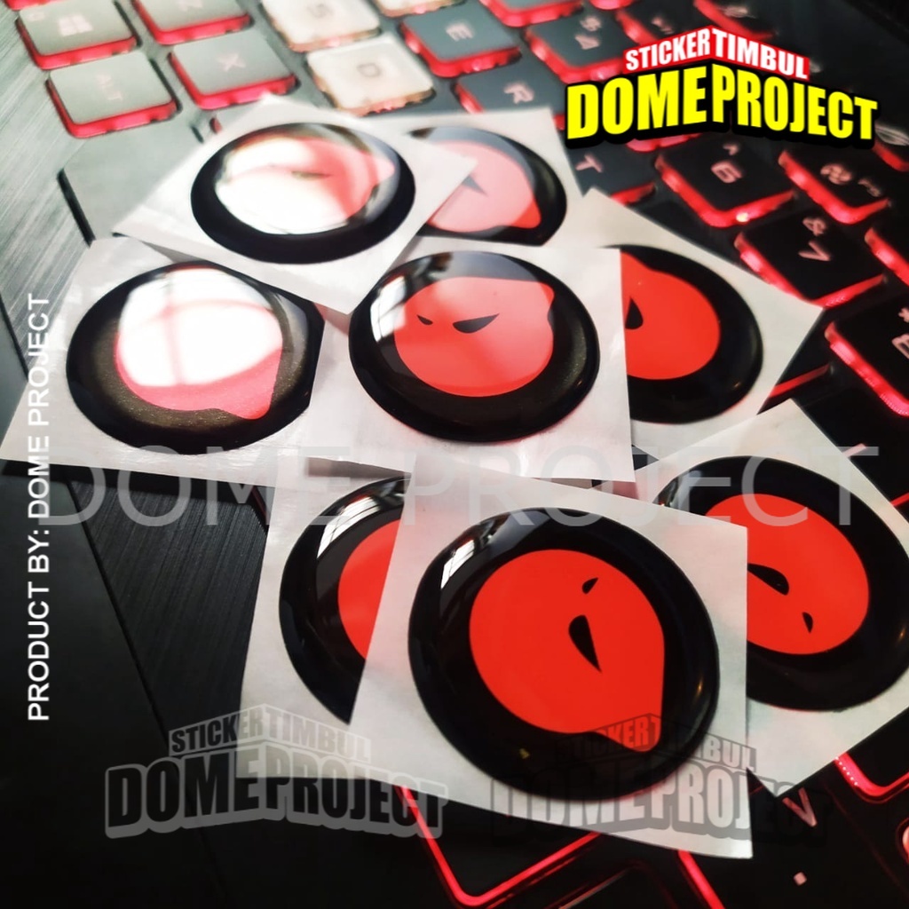 STIKER MOTOR EMBLEM 3D LOGO MARUS KALIPER REM AKSESORIS YAMAHA HONDA SUZUZI KAWASAKI AESTHETIC KEREN