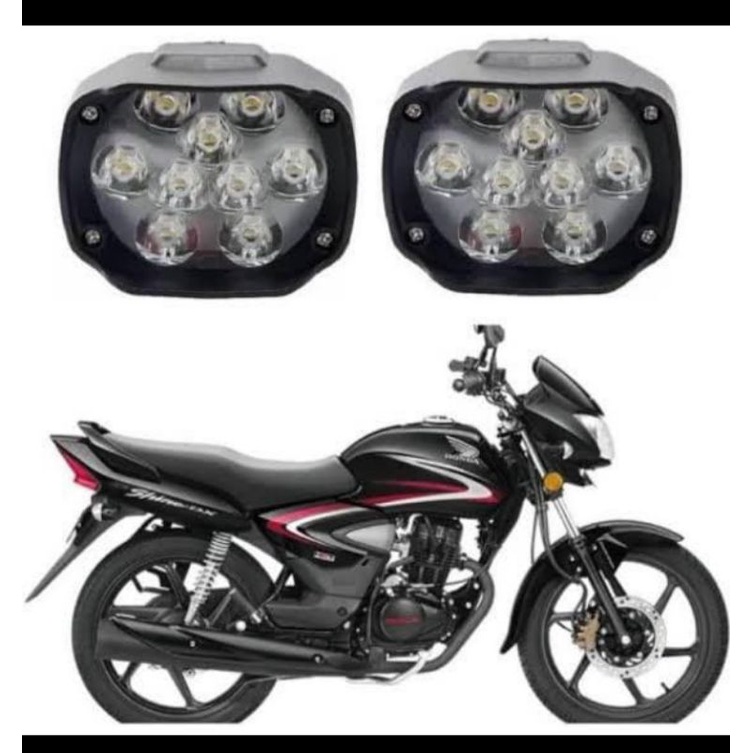 Lampu Tembak Sorot LED Spion Motor Cree