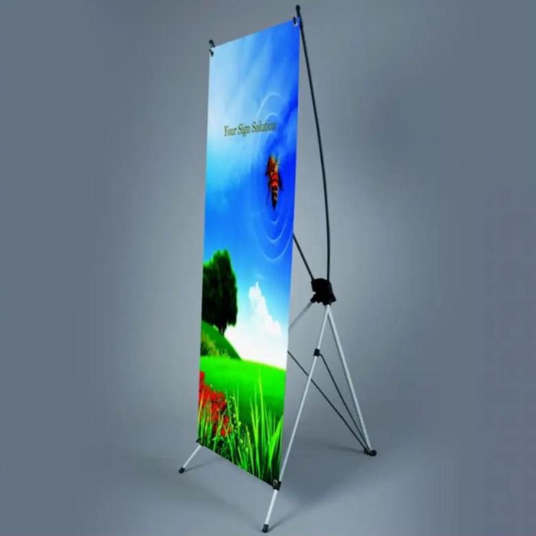 Standing Tiang Rangka Stand Y Banner Benner Bener Alumunium 60X160 Display