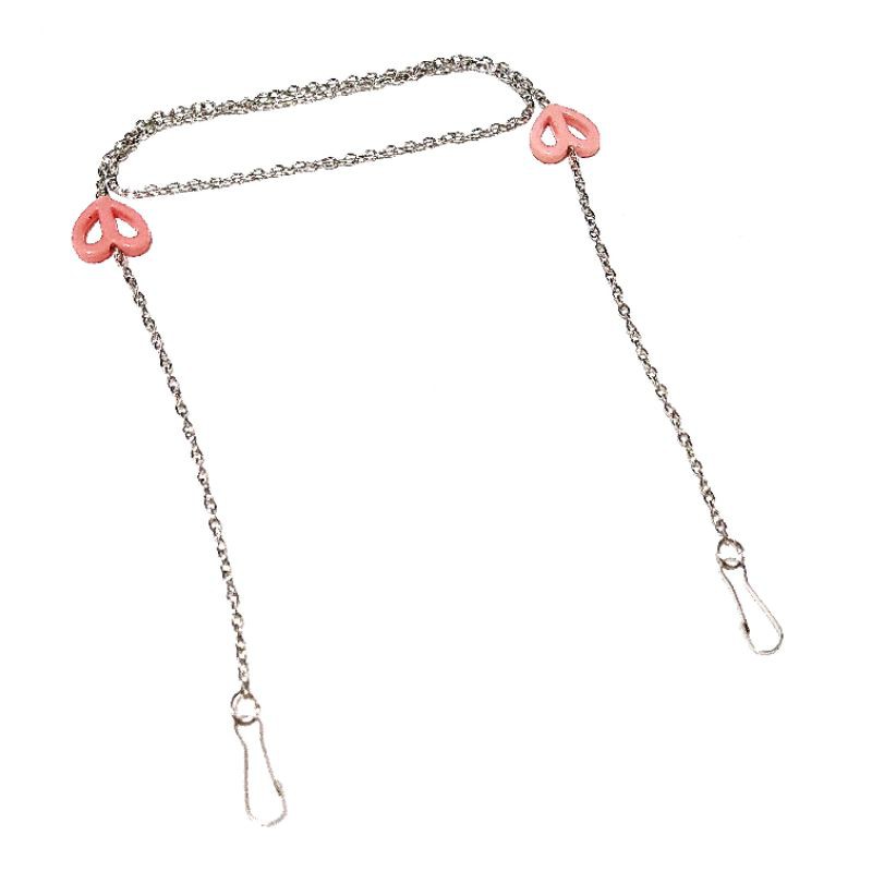 Kalung Gantungan Masker Strap Mask Pastel Love Chain Series