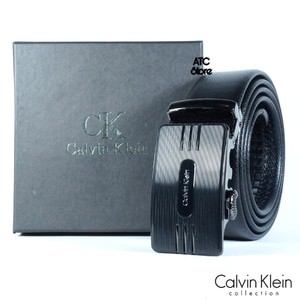 Ikat pinggang pria / gesper kulit / sabuk import CK 5 Premium