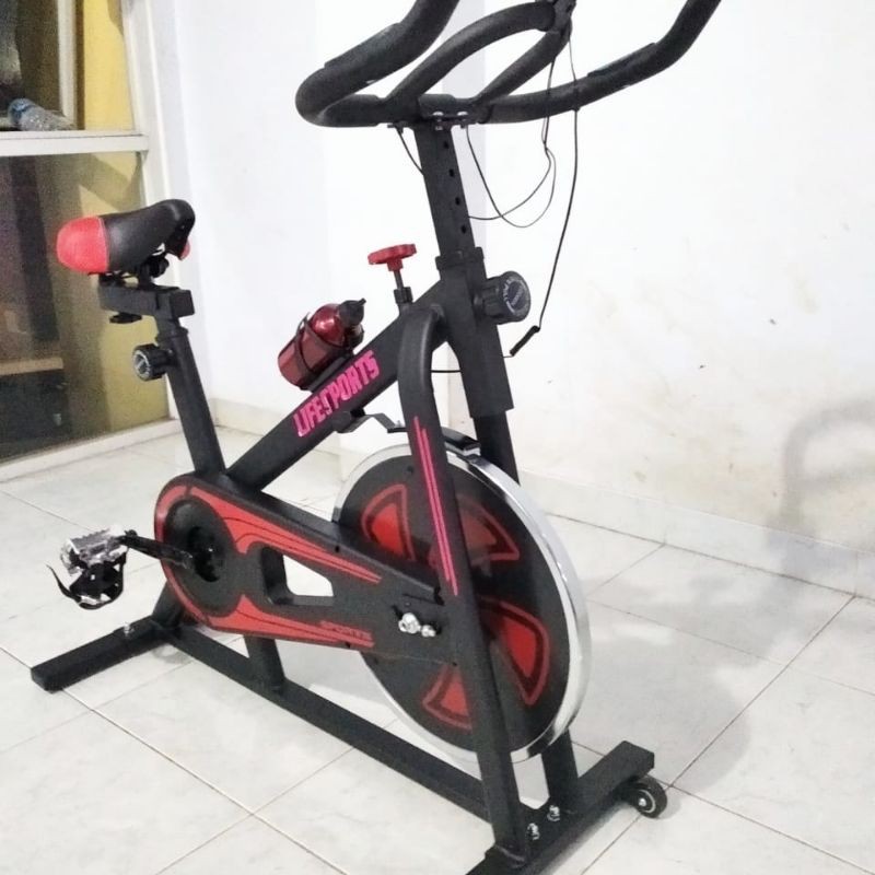Alat Fitness Sepeda Spinning Bike Life Sport