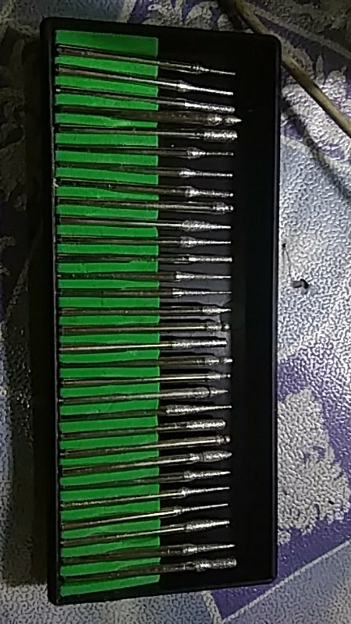 Mata Bor Tuner Mini Grinder Diamond Intan Ukir 30pcs