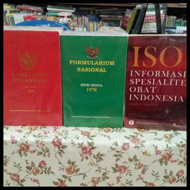 

TERBARUU!! Farmakope 3 ISO Fornas tiga buku COD
