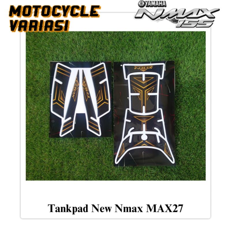 Stiker Tankpad Nmax New 2020 - 2023 Bahan Resin Timbul Premiuml