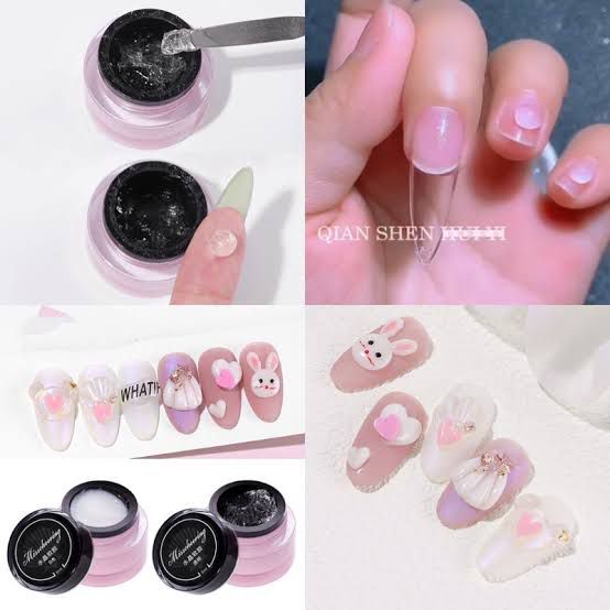 MISSCHEERING 4D GEL CARVED GEL / carving gel 4d timbul hiasan nail art