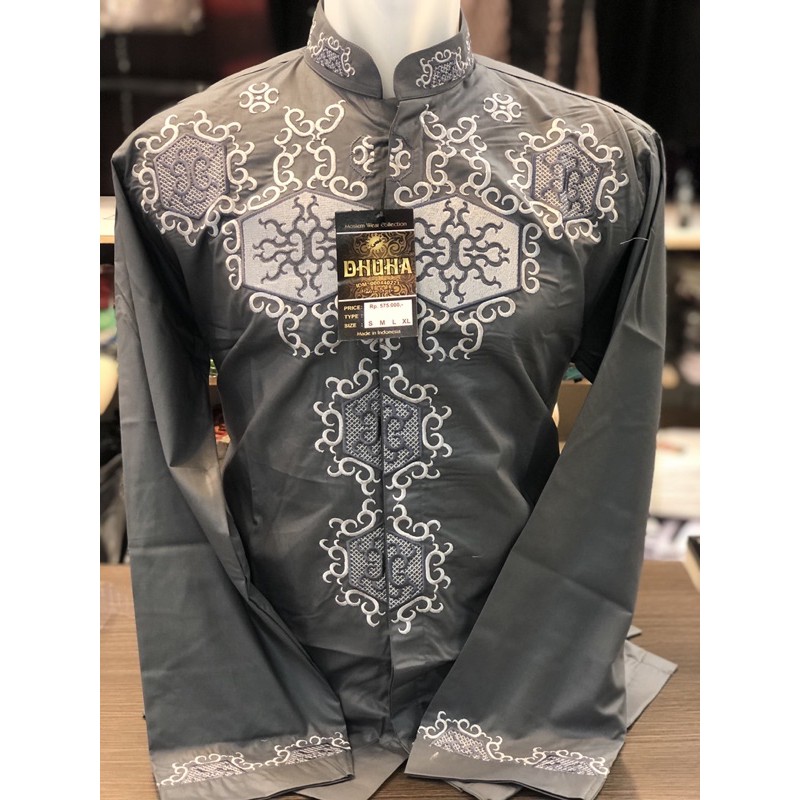 Baju Koko/Takwa DHUHA EXCLUSIVE || AKAR || PREMIUM Mewah Lengan Panjang (Grosir/Ecer)