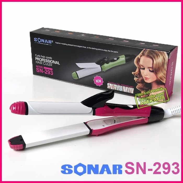 PROMO SALE SONAR SN-293 CATOKAN CURLY 2in1 ALAT CATOK