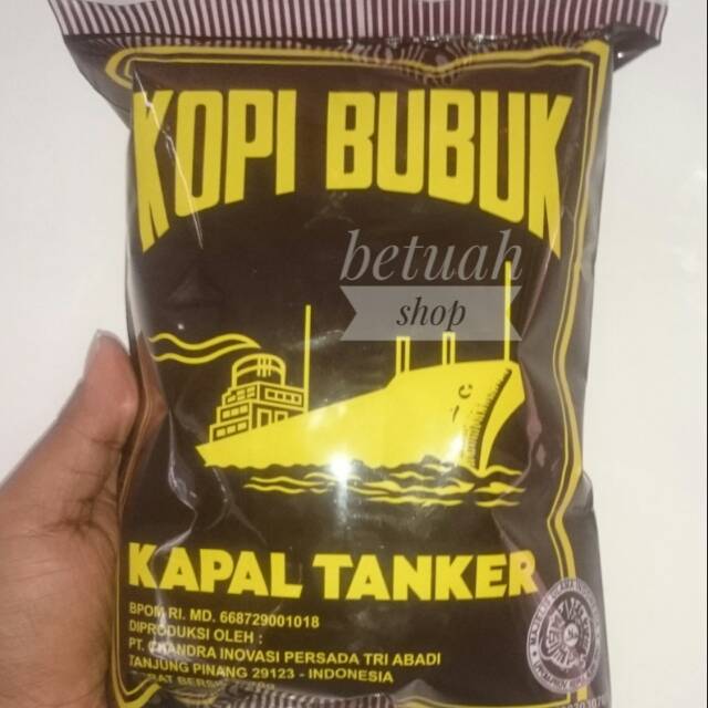 

Kopi bubuk kapal tanker old 370gr