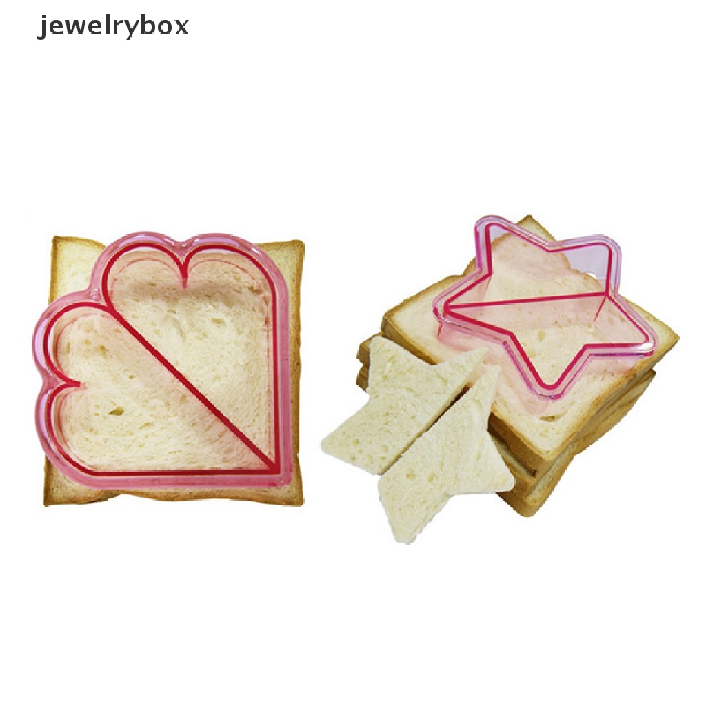 (jewelrybox) Cetakan Roti / Biskuit / Sandwich DIY