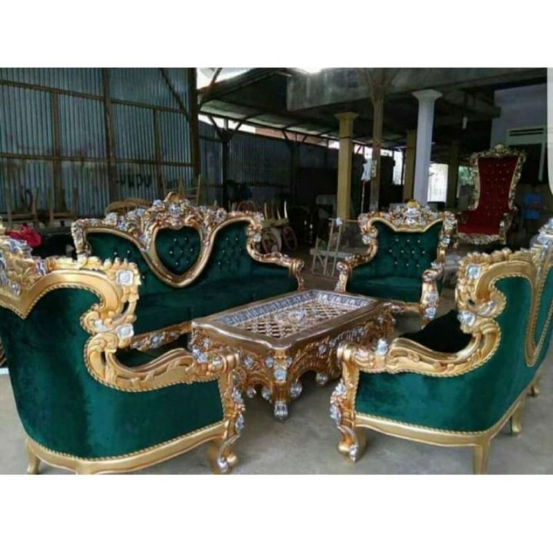 kursi sofa tamu ukir jati jepara/kursi tamu sofa mewah